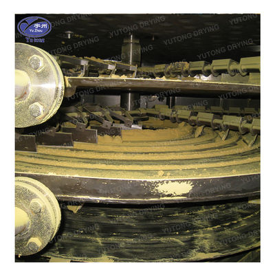 Les séries de PLG plaquent la boue séchant le dessiccateur continu de disque pour la poudre Tray Dryer industriel