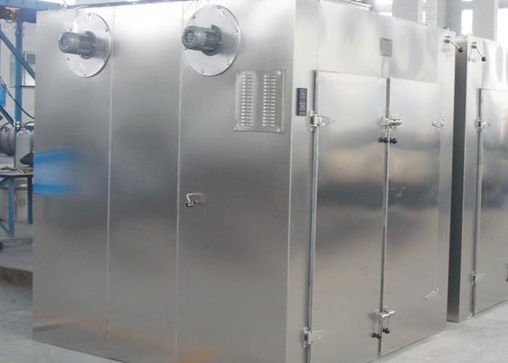 matériel de séchage de la nourriture 30kw, air chaud Tray Dryer de l'acier inoxydable 1.3mcbm
