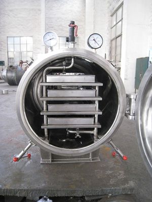 place 60kg/Batch autour d'Oven Vacuum Drying Machine, équipement pharmaceutique de séchage sous vide de FZG