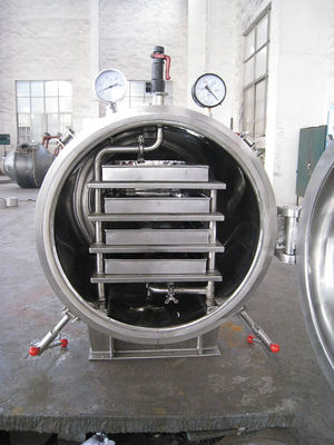 Chauffage de vapeur plus sèche de vide industriel de plateaux de SUS316L 8/eau chaude