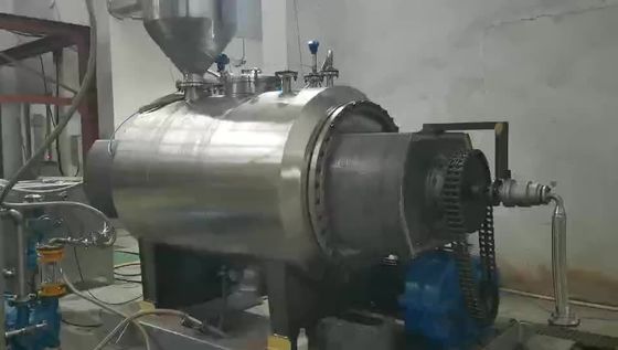 Machine de séchage rotatoire de Rvd de herse/râteau de vide pour des farines de soja