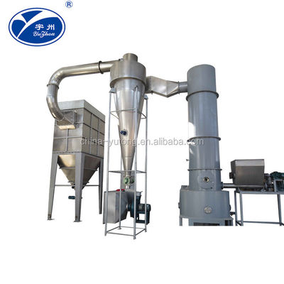 dessiccateurs industriels de lit fluide de jet instantané de la rotation 440V pour la biomasse thermolabile